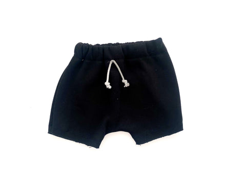 Black Basic Comfort Shorts