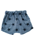 Basic Comfort Shorts - Blue 'n Grey Stars