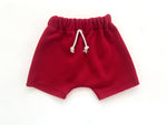 Red Basic Comfort Shorts